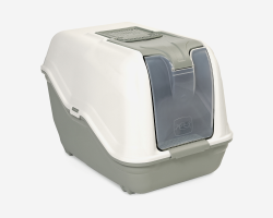 Netta Maxi Cat Litter Box - 66 x 49 x 50 cm/Light Green